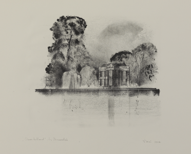 29227 Gezicht over de Vecht bij Nieuwersluis op het huis Over Holland.01-01-1975-31-12-1975